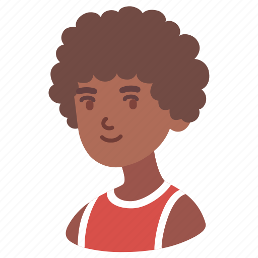 African, afro, avatar, boy, male, man, teenager icon - Download on Iconfinder