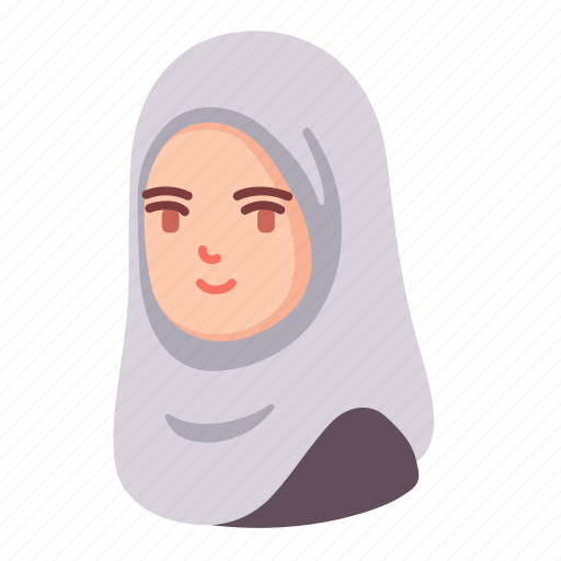 Arab, avatar, girl, hijab, islam, people, woman icon - Download on Iconfinder