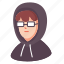 avatar, glasses, hacker, male, man, people, programmer 
