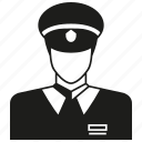 avatar, character, person, police, profile, uniform, worker