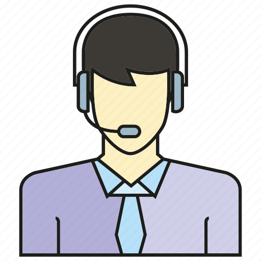 Avatar, call center, face, human, operator, people, person icon - Download on Iconfinder