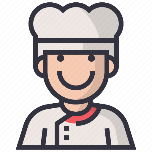 Avatars, character, chief, cook, man, profession, user icon - Download on Iconfinder
