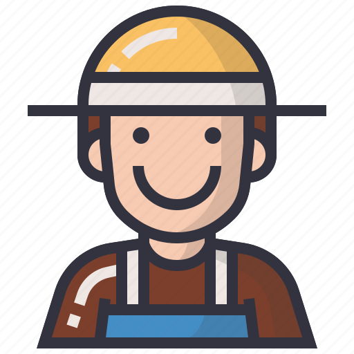 Avatars, character, farmer, labour, man, profession, worker icon - Download on Iconfinder