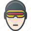 avatar, cyclops, head, men, people, x 