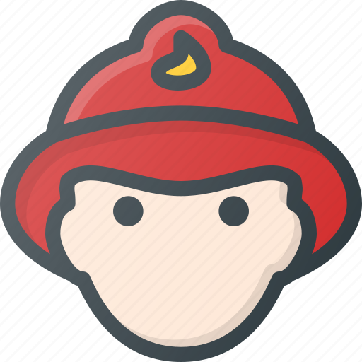 Avatar, fighter, fire, firefighter, head, people icon - Download on Iconfinder