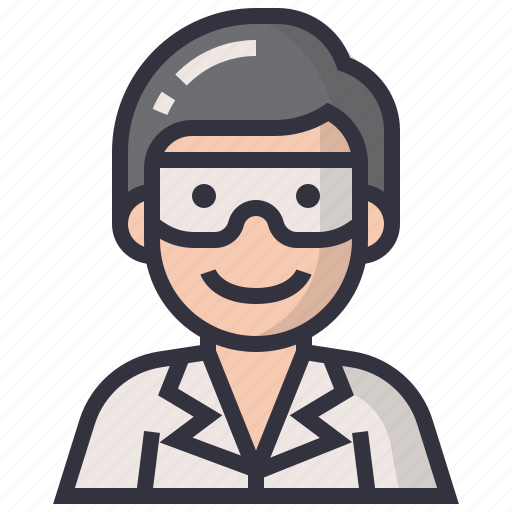 Avatars, character, male, man, profession, science, scientist icon - Download on Iconfinder