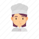 avatar, chef, occupation, people, woman