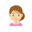 avatar, cute, glasses, people, woman 