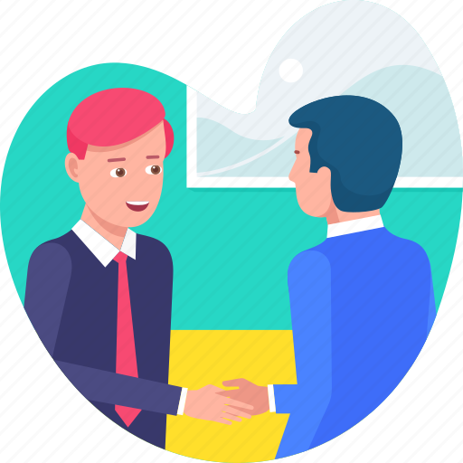 Agreement, business deal, handshake, meeting, partnership, talk icon - Download on Iconfinder