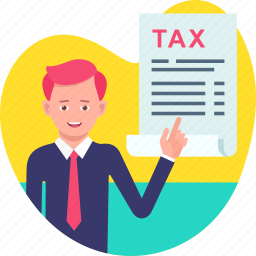 Business, business tax, man, payer, tax icon - Download on Iconfinder