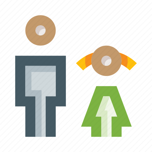 Man, girl, daughter, father, dad, family icon - Download on Iconfinder