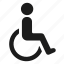 wheelchair, disabled, bathroom, disability, wc, symbol, sign 
