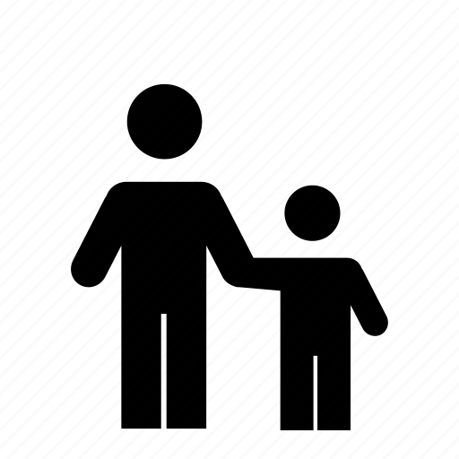 Boy, child, father, holding hands, man, parent, pedestrians icon - Download on Iconfinder