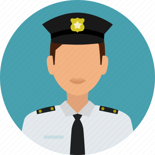 Badge, crime, man, officer, protection, avatar, police man icon - Download on Iconfinder