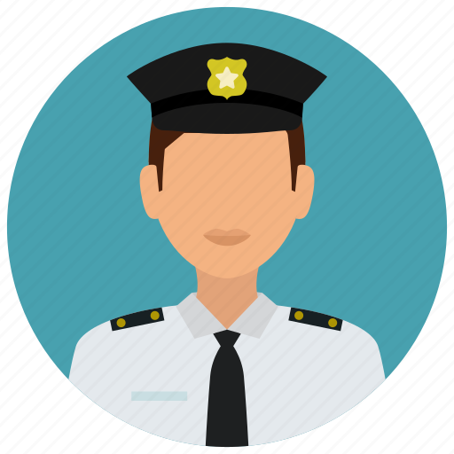Badge, protection, shirt, tie, avatar, police, police man icon - Download on Iconfinder