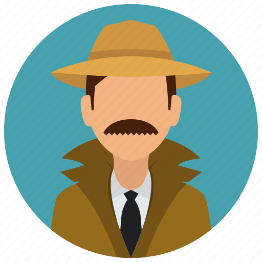 Crime, detective, man, people, protection, avatar icon - Download on Iconfinder