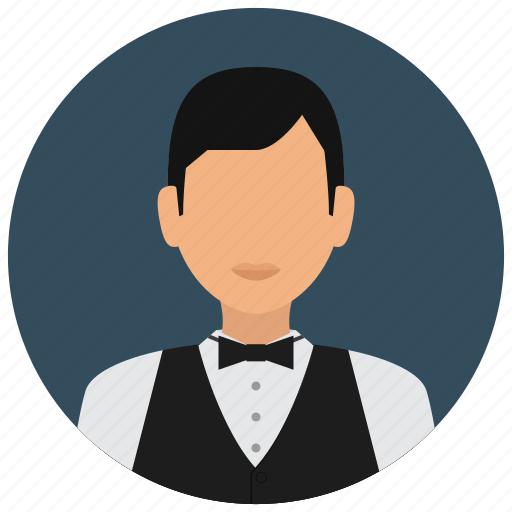 Bowtie, man, services, shirt, waiter, avatar, service icon - Download on Iconfinder