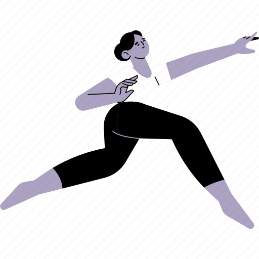 People, women, beauty, running, jumping, fitness, wellness illustration - Download on Iconfinder