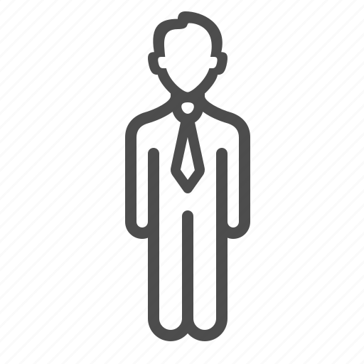 Banker, businessman, lawyer, man, people, suit, tie icon - Download on Iconfinder