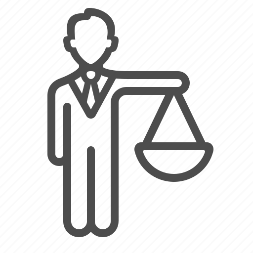Businessman, justice, lawyer, man, politician, politics, scale icon - Download on Iconfinder