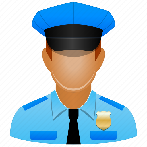 Officer, police, cop, custom officer, guard, official, policeman icon - Download on Iconfinder