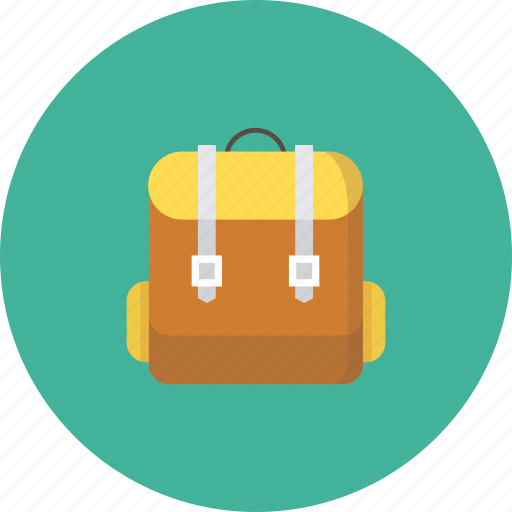 Students, backpackers, backpack, travel, bag icon - Download on Iconfinder