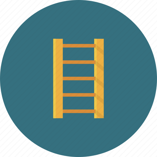 Escalator, staircase, bottom, house, ladder, down, home icon - Download on Iconfinder
