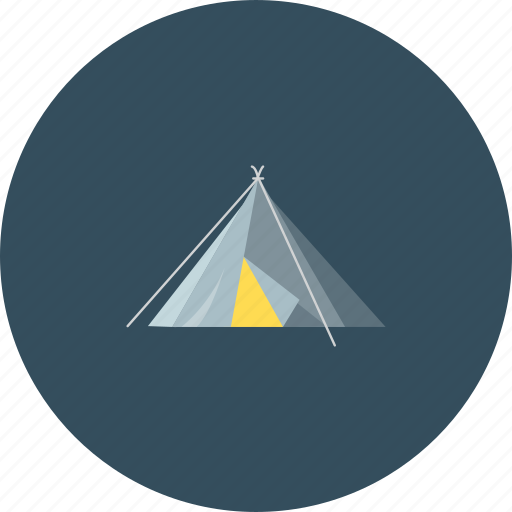 Camp, camping, canopy, friends, happy, mountain, tent icon - Download on Iconfinder