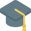 graduation, cap, diploma, student, school, education 