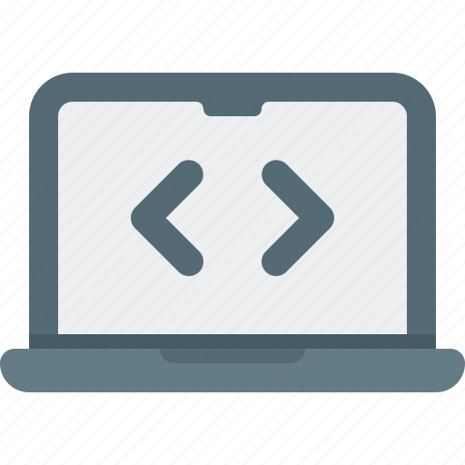 Laptop, code, notebook, development, device, programming, coding icon - Download on Iconfinder