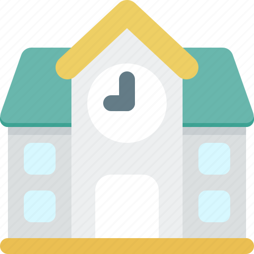 School, study, college, building, student, knowledge, house icon - Download on Iconfinder