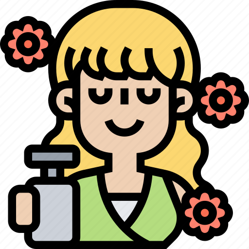 Fragrant, perfume, aroma, woman, beauty icon - Download on Iconfinder