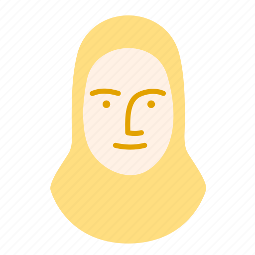 Face, human, islamic, person, persona, user, woman icon - Download on Iconfinder