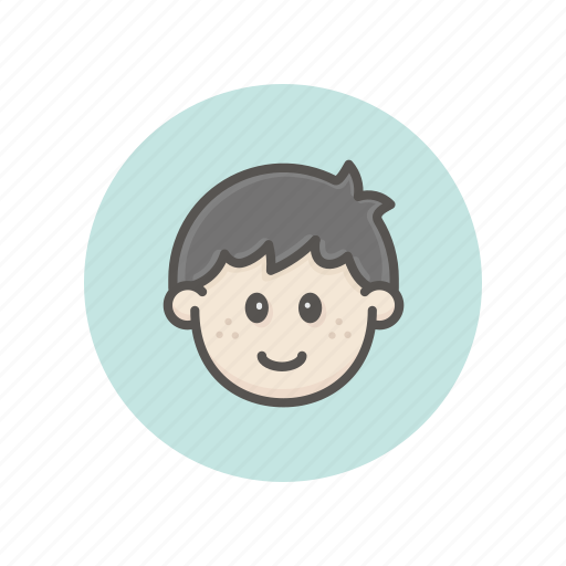 Boy, caucasian, face, avatar, happy, smile icon - Download on Iconfinder