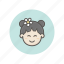 asian, face, happy, smile, user avatar, daisy 