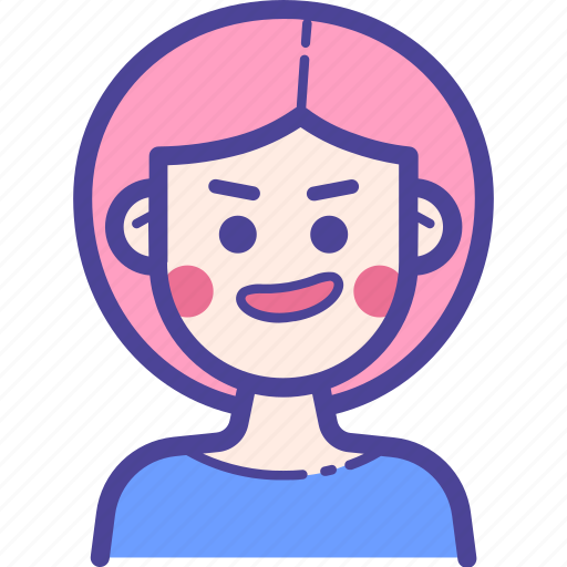 Character, girl, female, person, human, user, avatar icon - Download on Iconfinder