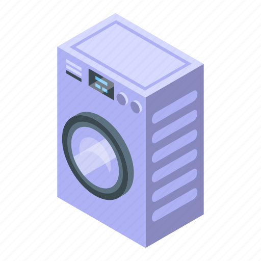 Washing, assistant, isometric icon - Download on Iconfinder