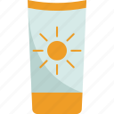 sunscreen, lotion, sunblock, summer, protection