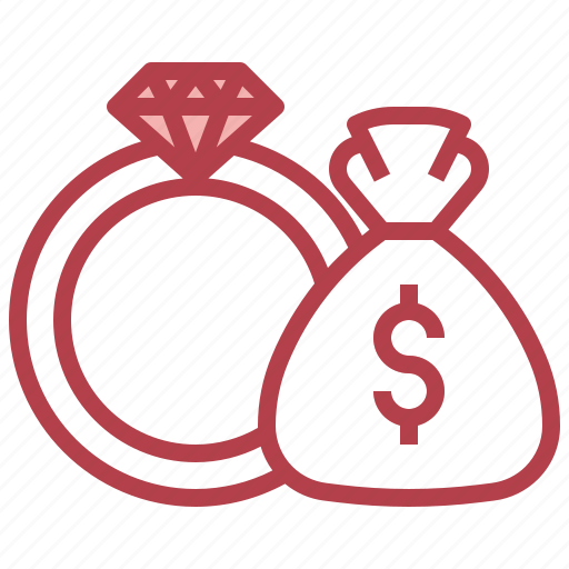 Wedding, loan, money, bag, business, finance icon - Download on Iconfinder