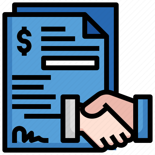 Loan, agreement, files, folders, business, finance, commerce icon - Download on Iconfinder