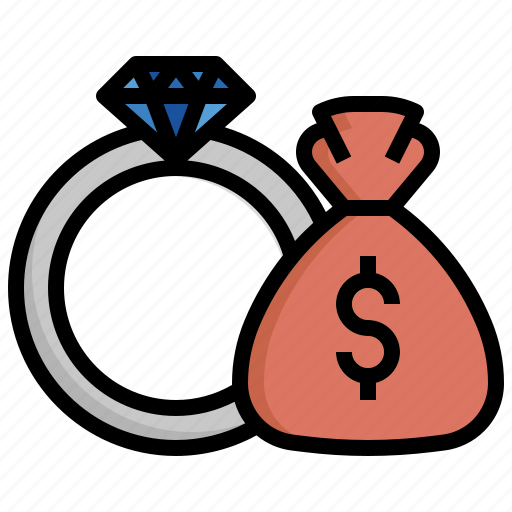 Wedding, loan, money, bag, business, finance icon - Download on Iconfinder