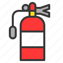 equipment, fire extinguisher, protective, safety, tools