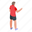man, personal, trainer, isometric 