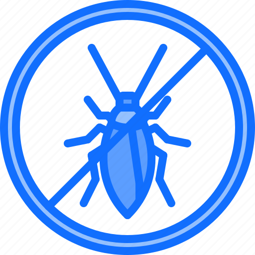 Cockroach, no, sign, beetle, bug, insect, pest icon - Download on Iconfinder