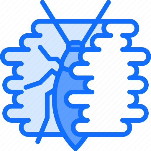 Cockroach, smoke, beetle, bug, insect, pest, control icon - Download on Iconfinder