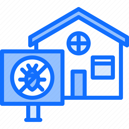 House, building, sign, beetle, bug, insect, pest icon - Download on Iconfinder