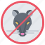 rat, no, sign, pest, control 