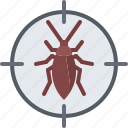 cockroach, target, beetle, bug, insect, pest, control
