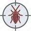cockroach, target, beetle, bug, insect, pest, control 