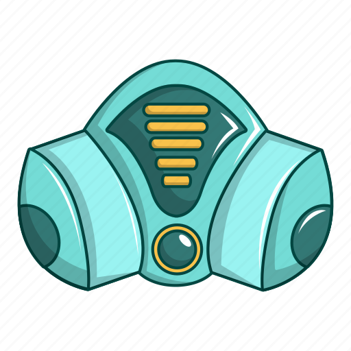 Cartoon, filter, gas, gases, helmet, mask, protection icon - Download on Iconfinder